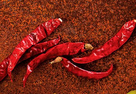 Spice piper preparat chili pentru iarnă, utilizați în feluri de mâncare