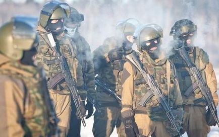 FSB különleges erők tegnap és ma
