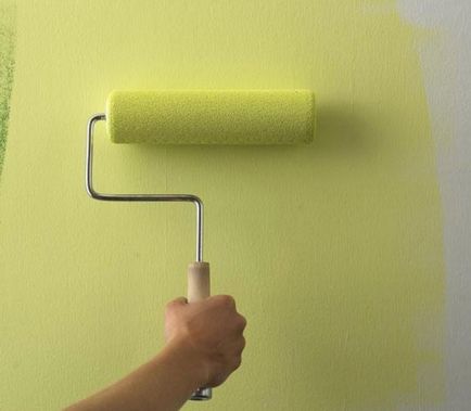 Способи фарбування стін і стель з гіпсокартону