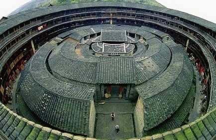 Satele antice chinezești - tulou, totul despre China - orașe, stațiuni, atracții, hoteluri,