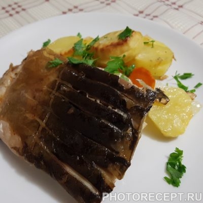 Steak din păstrăv cu ciuperci - rețetă cu fotografie pas cu pas