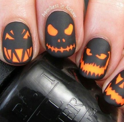 Foarte frumoase 30 de idei de manichiura pentru Halloween - Cumpar