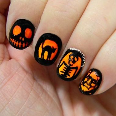 30 Scary szép manikűr ötletek Halloween - Veszek (manikűr) Szörnyen szép manikűr 30 ötleteket Halloween - veszek