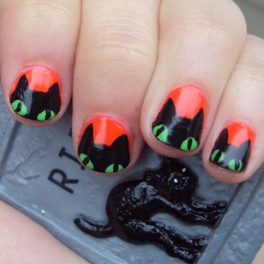 Szörnyen szép manikűr 30 ötleteket Halloween - Veszek (Halloween) Szörnyen szép manikűr 30 ötleteket Halloween - veszek