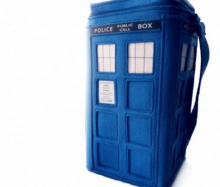 Un sac tardis, care este mai mult decât în ​​afară, daruri amuzante