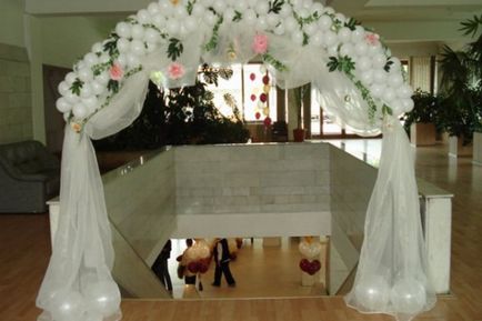 Весільна арка - способи створення або як зробити (фото)
