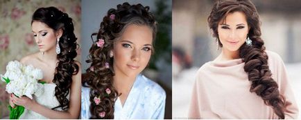 Весільні зачіски на довге волосся 2015-16 фото, ідеї