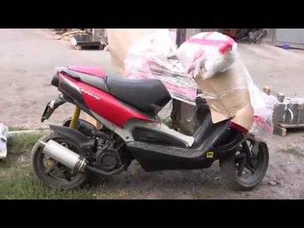 Cu mâinile mele, motorul honda dio 27 a lovit, diagnosticul de defecțiune h