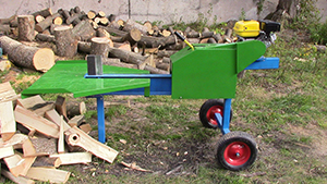 Схема виготовлення рейкового дровокола в домашніх умовах