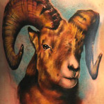 Татуювання барана значення, фото і ескізи