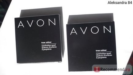 Тіні для повік avon true color eyeshadow quad - «моя колекція тіней (дві новинки) магія аквамарина