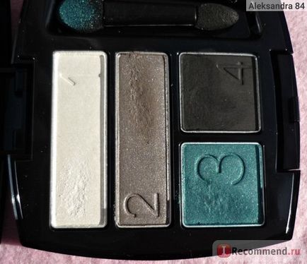 Тіні для повік avon true color eyeshadow quad - «моя колекція тіней (дві новинки) магія аквамарина