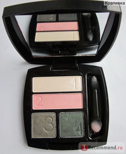 Тіні для повік avon true color eyeshadow quad - «Стиляги чогось не вистачає фото