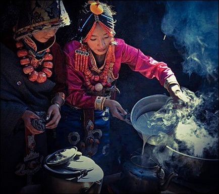 Tibeti tea tisztító készítmény, a fiatalok és a fogyás