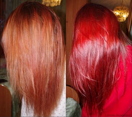 Тонування волосся фото до і після, відгуки, засоби