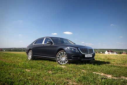 Trei zile în rolul șoferului angajat mercedes-maybach - reportaj