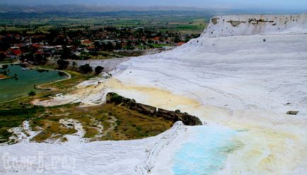 Туреччина, Памуккале соляні гори, блакитні озера