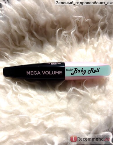 Туш для вій l oreal mega volume miss baby roll mascara - «дивовижна новинка туш від l - oreal