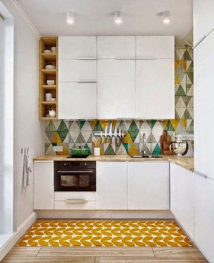 Вдалі приклади оформлення маленьких просторів на кухні