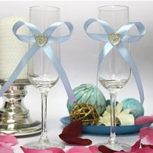Ornamente pentru ochelari de nunta unui cuplu nou-casatorit - pentru a cumpara accesorii pentru ochelari, ochelari de vin pentru nunta in