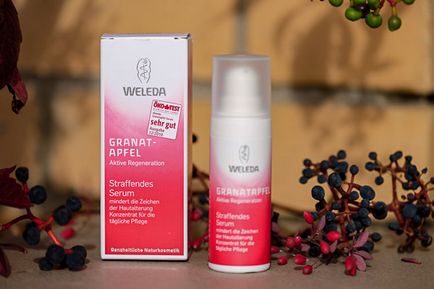 Зміцнююча гранатова сироватка weleda pomegranate firming serum