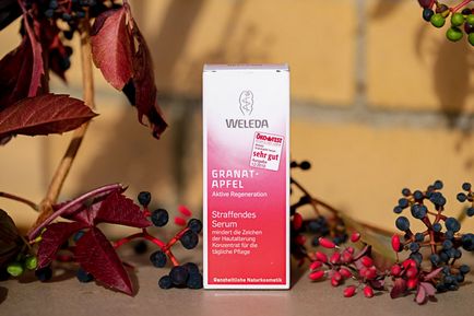 Зміцнююча гранатова сироватка weleda pomegranate firming serum