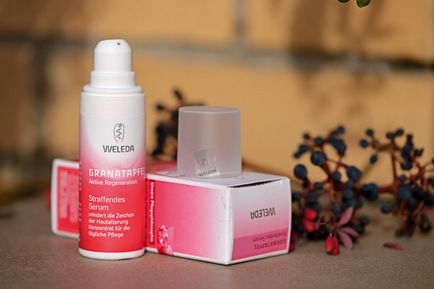 Зміцнююча гранатова сироватка weleda pomegranate firming serum