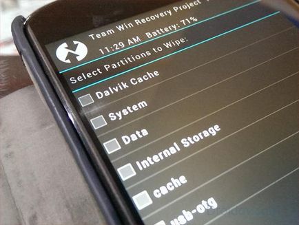 Instalarea dispozitivului cyanogenmod 13 pe dispozitivul Android