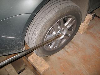 Instalarea mașinii pe suporturi - reparații - club caddy