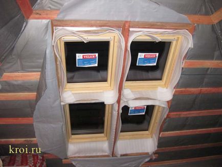 Instalarea ferestrelor velux