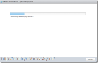 Instalare de instalare vmware vcenter server appliance vcsa install deploymentdmitry bobrovsky blog