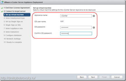 Instalare de instalare vmware vcenter server appliance vcsa install deploymentdmitry bobrovsky blog