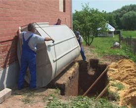 Instalarea unui rezervor septic cu mâinile tale, la cheie, în casă