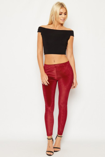 Velor leggings - modele texturate pentru imagini romantice, glamis