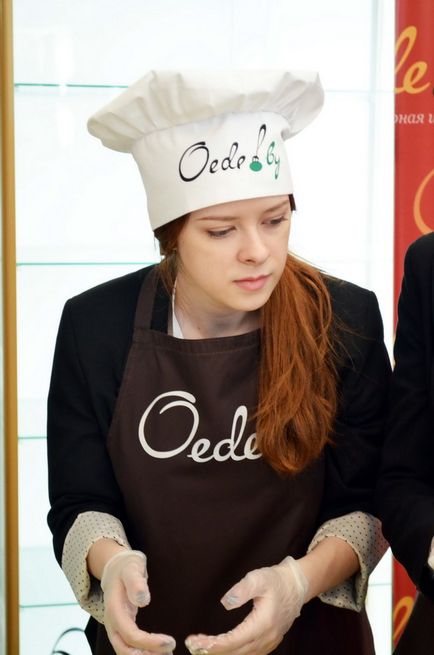 Vizita clasa de master de școală culinară oede