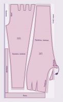 Modele de pantaloni de morcov 42-62, modele de fuste și pantaloni, modele de coasere, coase în sine