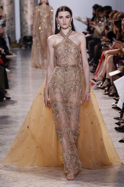 Spectacol de basm oriental elie saab haute couture în paris - târg de maeștri - manual, manual