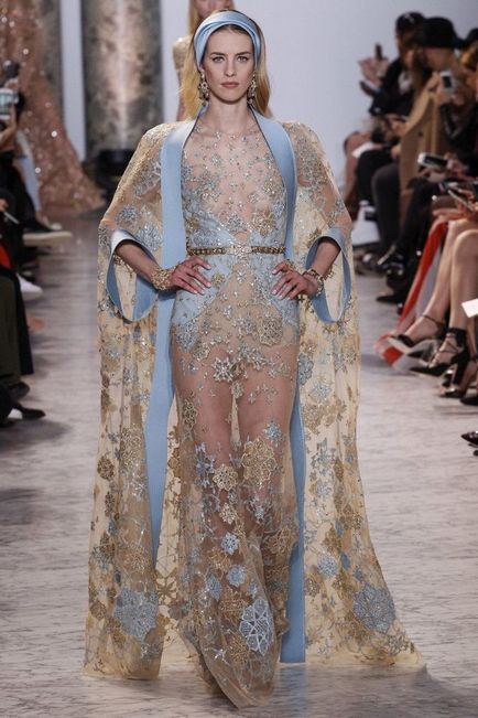 Keleti mese mutat Elie Saab haute couture Párizsban - Masters Fair - kézzel készített, kézzel készített