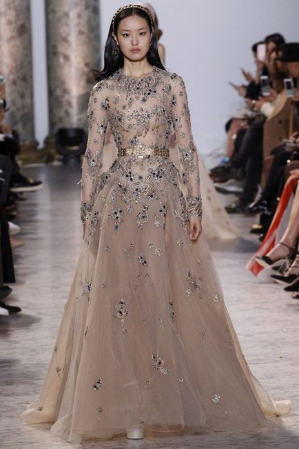 Spectacol de basm oriental elie saab haute couture în paris - târg de maeștri - manual, manual