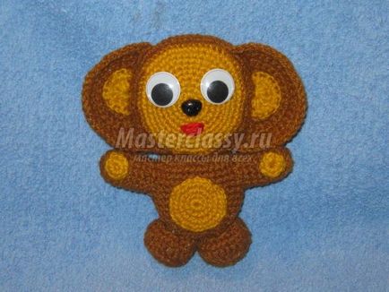 Horgolt játékok, horgolt rendszer Cheburashka