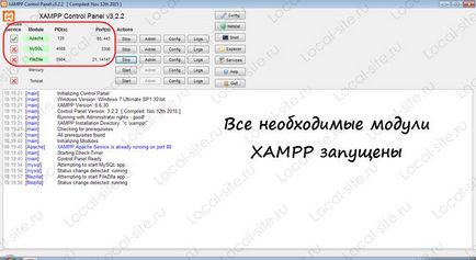 XAMPP helyi szerver telepítés, konfigurálás