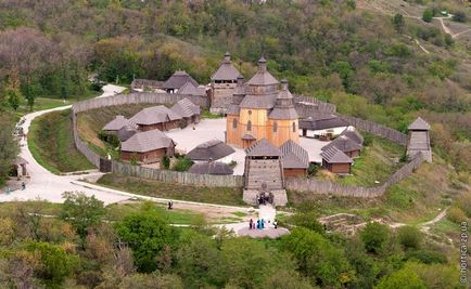 Zaporozhye Sich - rezervația națională a Khortitsa