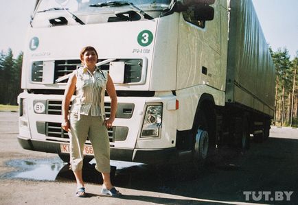 Progresul interzis este un camioner din Belarus