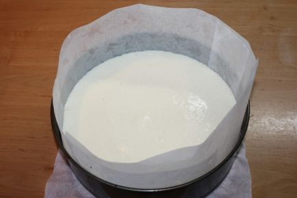 Заварний бісквіт на гарячому молоці з вершковим сиром - як зробити бісквіт з молока, покроковий