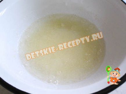 Jelly a gyümölcslé és zselatin, hogy a gyermek 2 éves - recept fotókkal, gyermek receptek, konyha