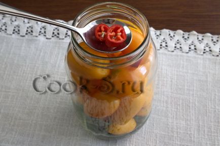 Жовті помідори на зиму - покроковий рецепт з фото, консервування