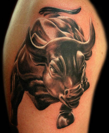 Semnificația tatuajelor taur este pe tatuaje