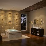 30 Ексклюзивних ванних кімнат зі стінами з натурального каменю