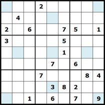 7Xsudoku - további blokkokat Sudoku