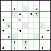 7Xsudoku - további blokkokat Sudoku